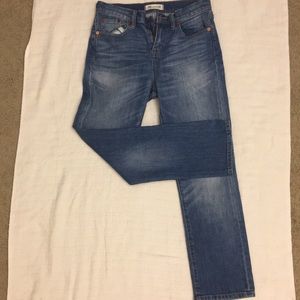 Madewell Kick Out Crop Jeans